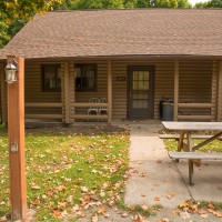 An exterior view of The Loft with onvenient electrical plugins available in the parking area. An exterior view of The Loft with onvenient electrical plugins available in the parking area.